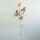 Flor Artificial Haste De Rosa Outonada Artificial | Formosinha